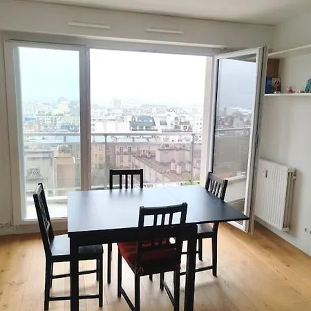 Le Panoramique - 3 Pieces Avec Vue - Parking Inclus * פריז